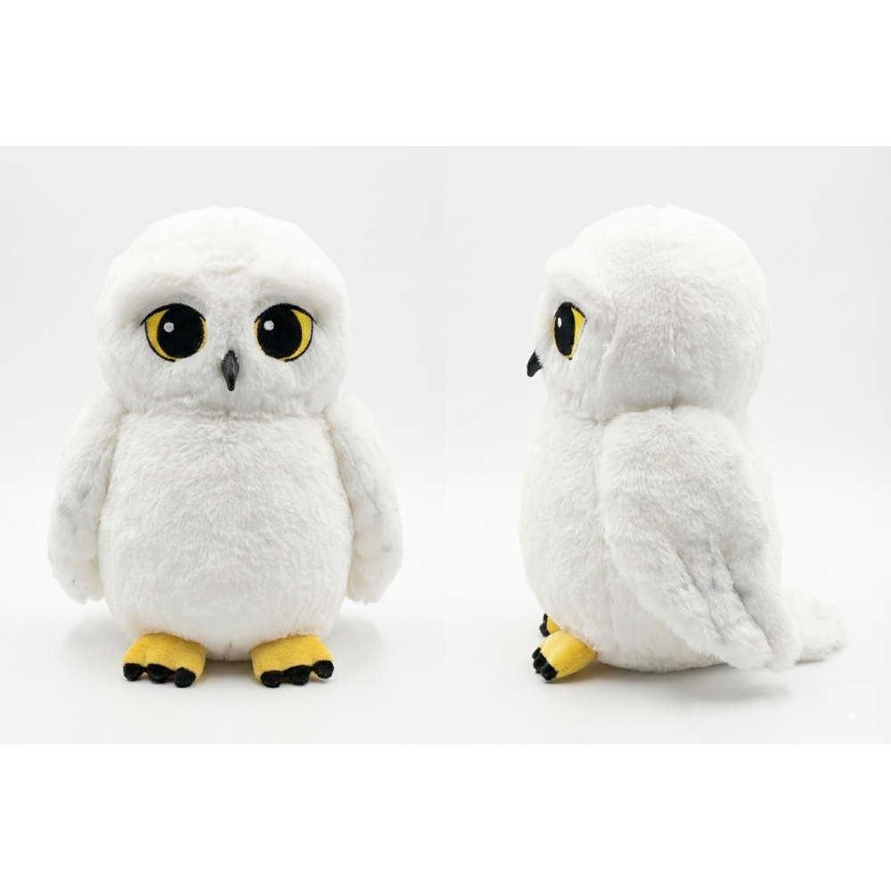 Peluche Edvige Harry Potter Morbido Pupazzo 25 CM Civetta Delle Nevi - 760025453