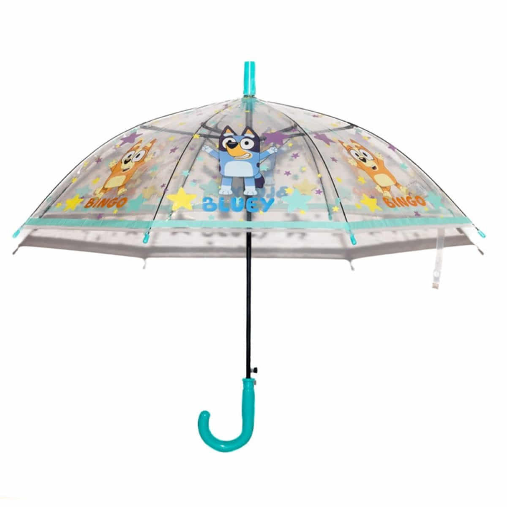 Ombrello Bluey Apertura Automatica Manico Ergonomico Accessorio per la Pioggia Bambini
