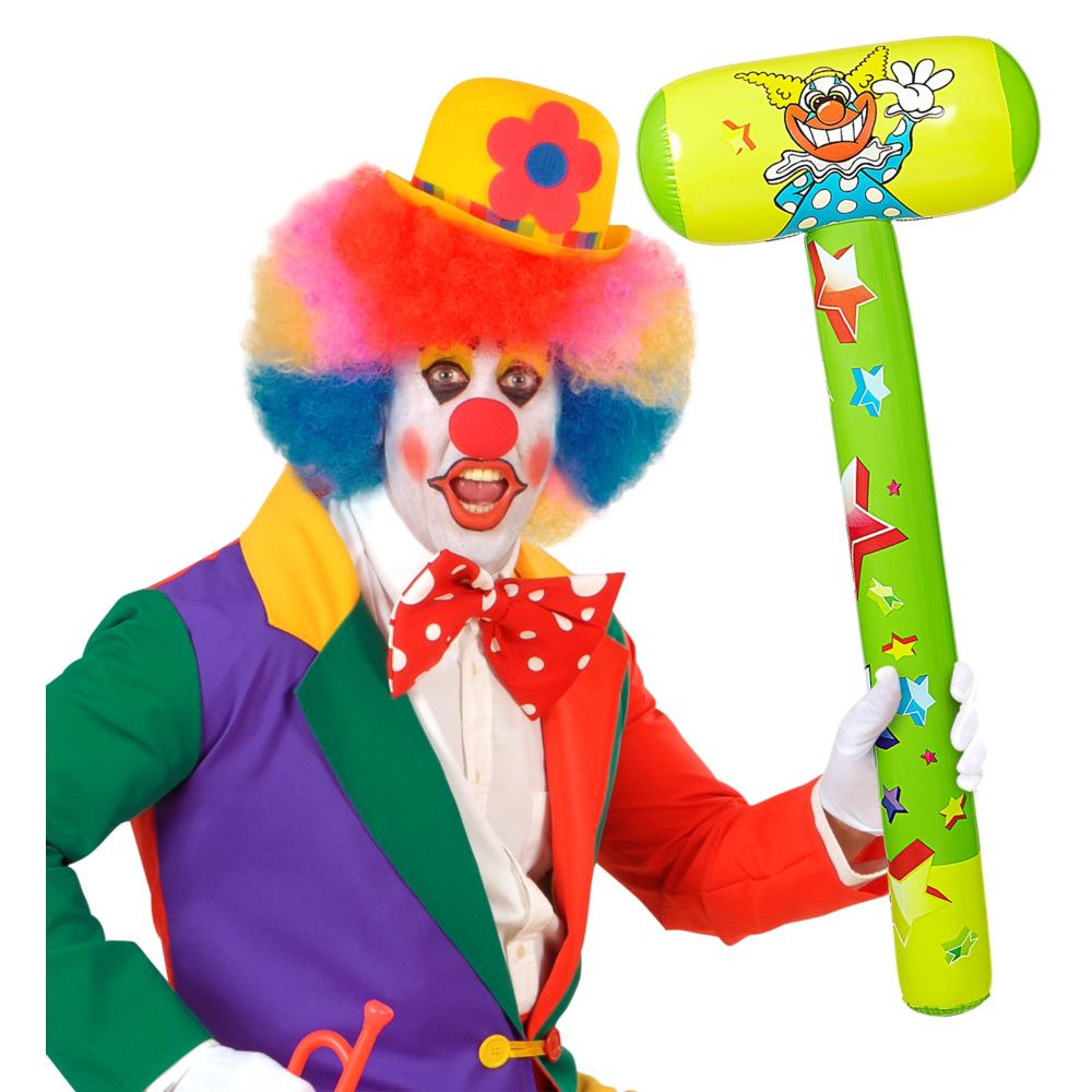 Martello Gonfiabile 96 CM Accessorio Travestimento Carnevale Cosplay Feste in Maschera - 04829