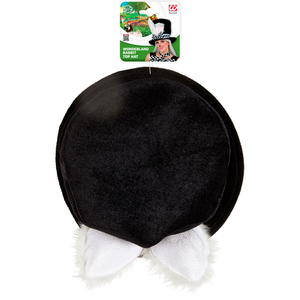 Cilindro con Orecchie Coniglio Modellabili Cappello Accessorio Travestimento Carnevale Cosplay Feste in Maschera - 10021