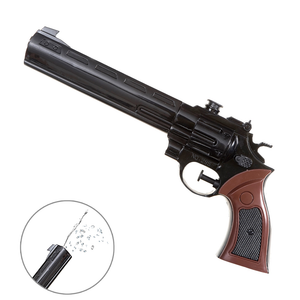 Pistola Giocattolo Cowboy a Spruzzo 30 CM Revolver Western Accessorio Travestimenti Feste a Tema - 3017v