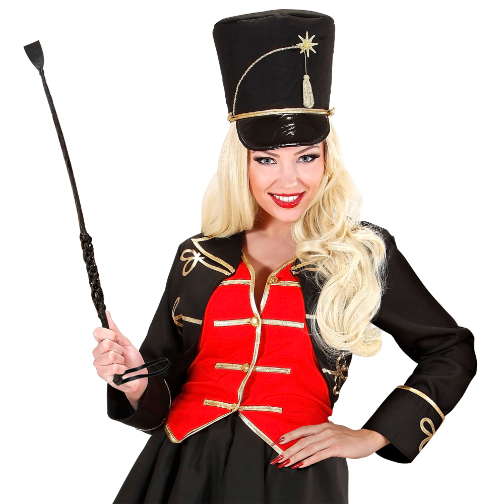 Frustino in Similpelle 60 CM Accessorio Scenico Travestimenti Carnevale Cosplay - 8498s