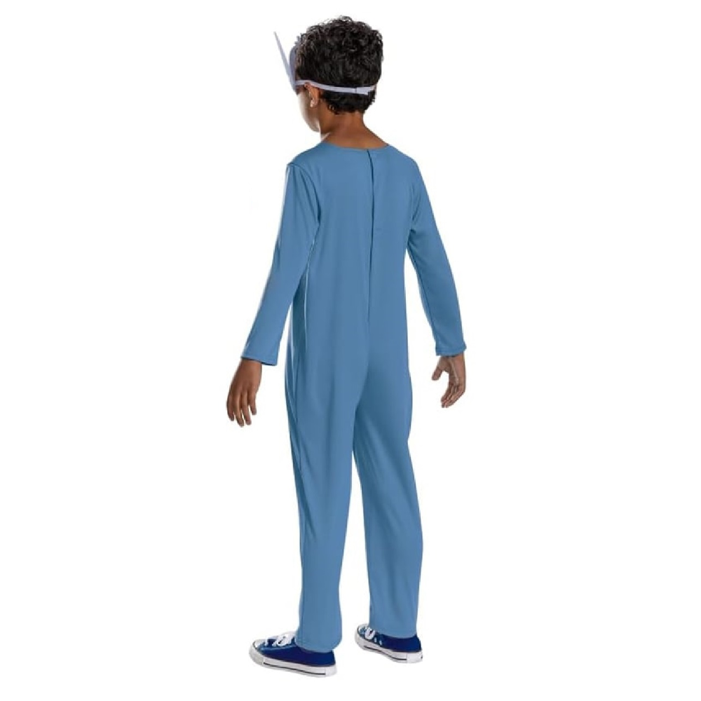 Costume Stitch DISNEY Tuta Intera e Mascherina Travestimento Carnevale Cosplay Festa in Maschera - 167899