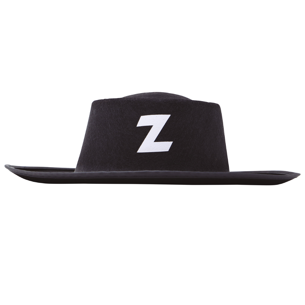 Cappello Bandito Mascherato Accessorio Travestimento Carnevale Cosplay Zorro - 13560