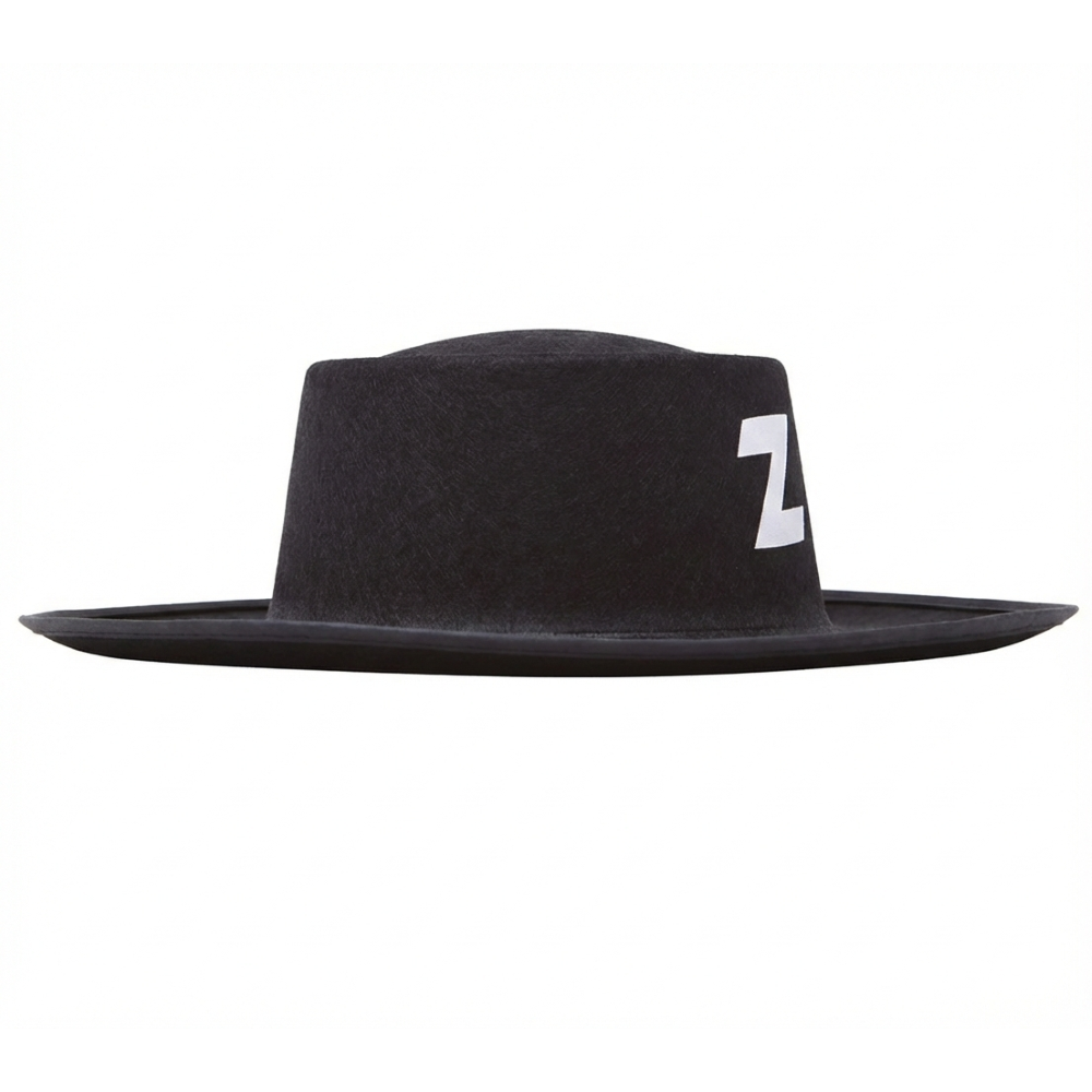 Cappello Bandito Mascherato Accessorio Travestimento Carnevale Cosplay Zorro - 13560