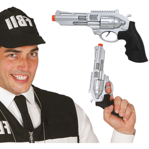 Pistola Giocattolo 28 CM Accessorio Travestimento Carnevale Cosplay Feste in Maschera - 18520