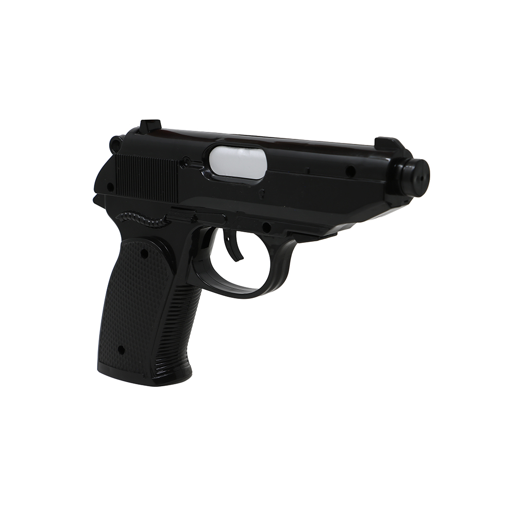 Pistola Giocattolo con Silenziatore 25 CM Accessorio Travestimento Carnevale Cosplay Feste in Maschera - 27025