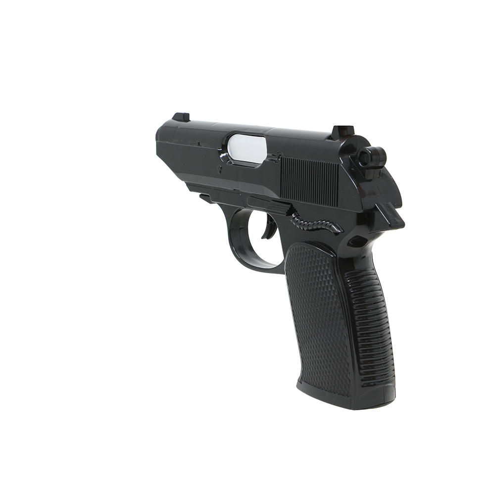Pistola Giocattolo con Silenziatore 25 CM Accessorio Travestimento Carnevale Cosplay Feste in Maschera - 27025