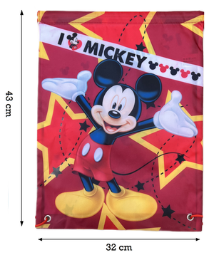Sacca Topolino Mickey Mouse DISNEY Borsa Bambino Cm. 43x32,5 - 57802