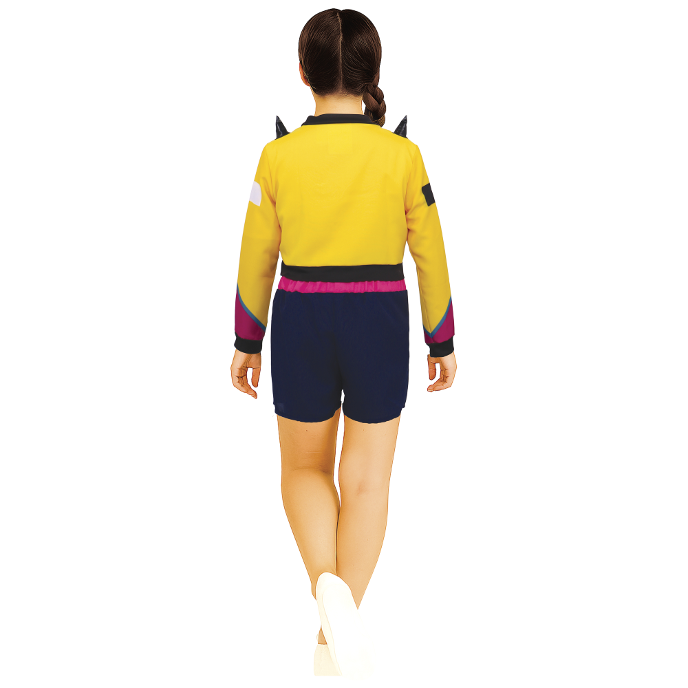 Costume K-Pop Star Nova Travestimento Carnevale Cosplay Rumi Huntrix Cacciatrice - 7879