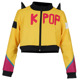 Costume K-Pop Star Nova Travestimento Carnevale Cosplay Rumi Huntrix Cacciatrice - 7879
