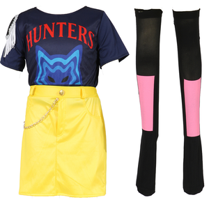 Costume K-Pop Star Hunter Travestimento Carnevale Cosplay Mira Huntrix Cacciatrice - 7879