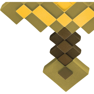 Spada Dorata Gold Sword Minecraft Accessorio Travestimento Cosplay - 112309-15l-6
