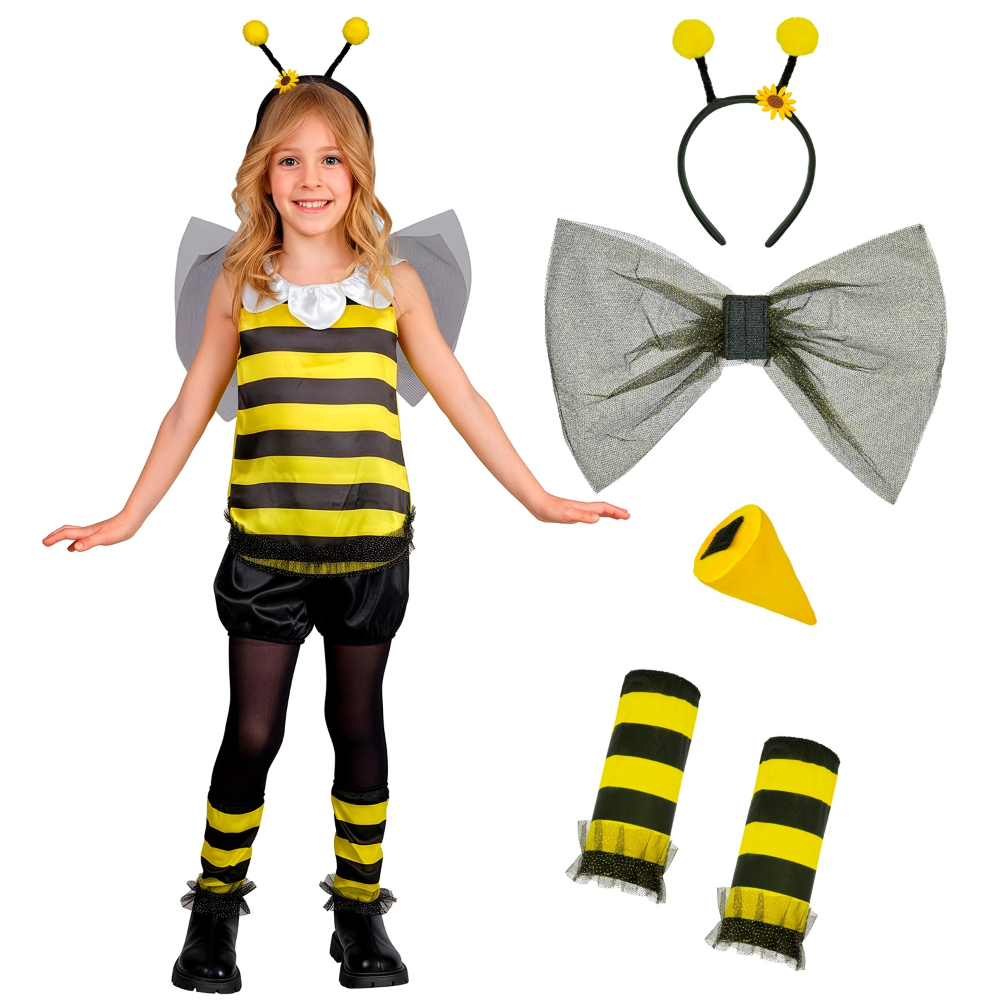Vestito Carnevale Ape Travestimento Costume per Bambini Feste a Tema - 2148