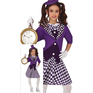 Costume Cappellaia Matta Travestimento Carnevale Cosplay Feste in Maschera - 7718