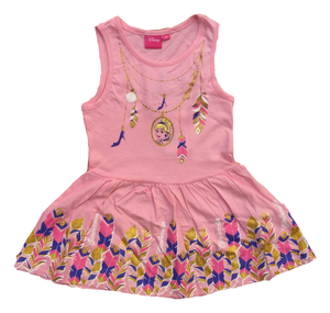 Scamiciata Vestito Principesse Cenerentola DISNEY Bambina Sun City Taglie 3/6 Anni - Se1380rosa