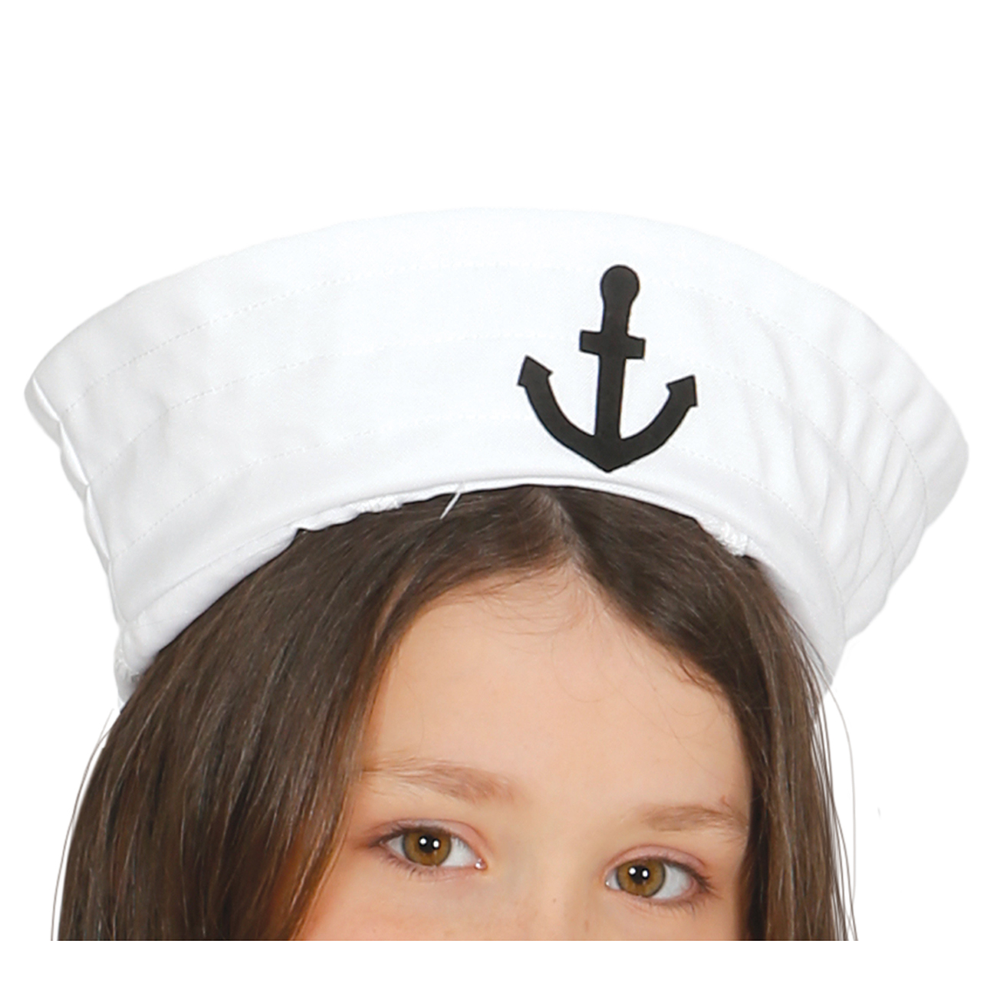 Costume Marinaretta Abito e Cappello Travestimento Carnevale Feste in Maschera Cosplay Sailor - 8593