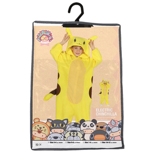 Costume Cincillà Elettrico Tuta con Cappuccio Travestimento Carnevale Feste in Maschera Cosplay Pikachu - 8600