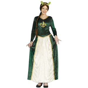 Cerchietto Orecchie Mostro Verde Accessorio Travestimento Carnevale Cosplay Fiona - 23095