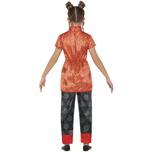 Costume Tradizionale Cinese Orientale Travestimento Carnevale Cosplay Feste in Maschera - 7851