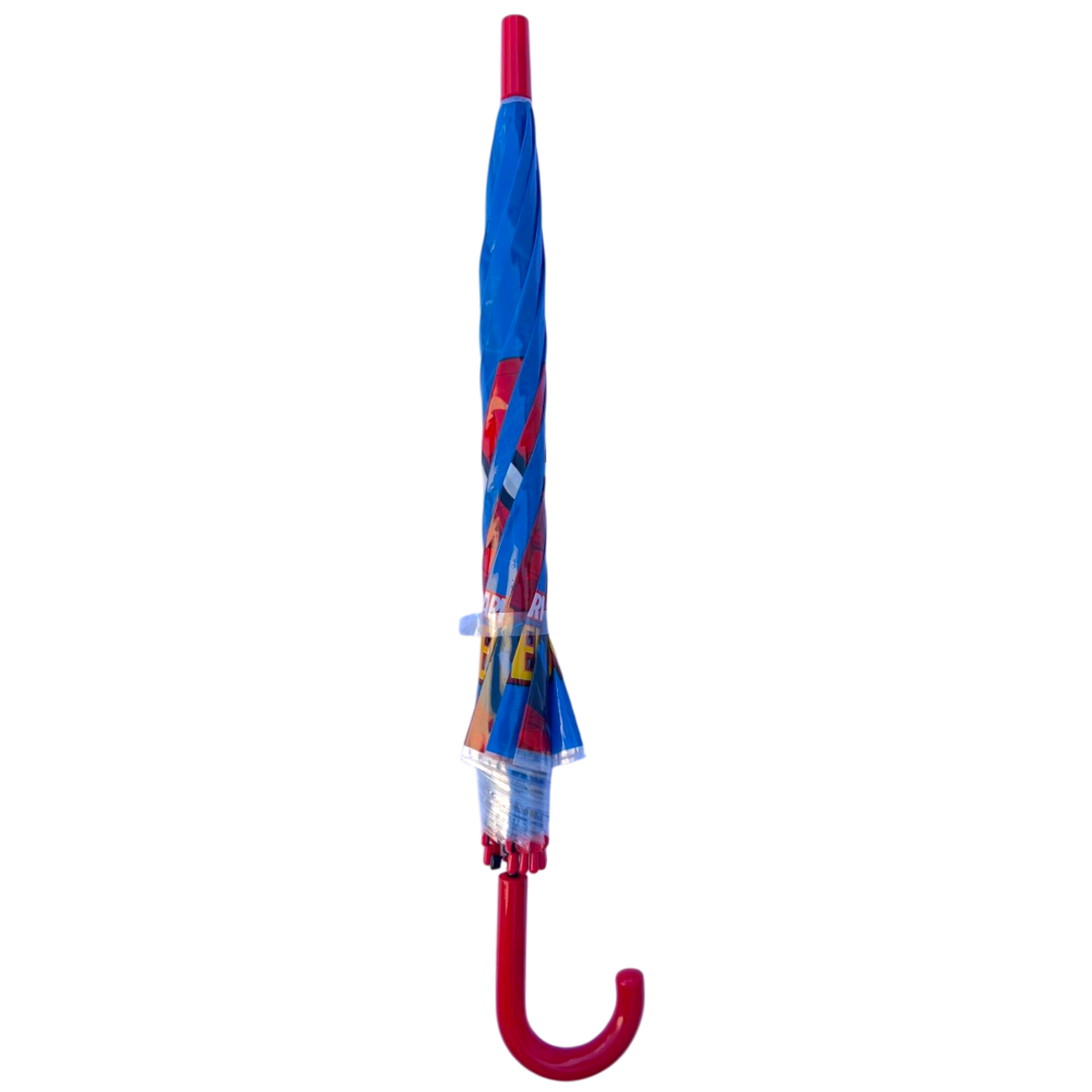 Ombrello Spiderman MARVEL Apertura Automatica Manico Ergonomico Accessorio per la Pioggia Bambini