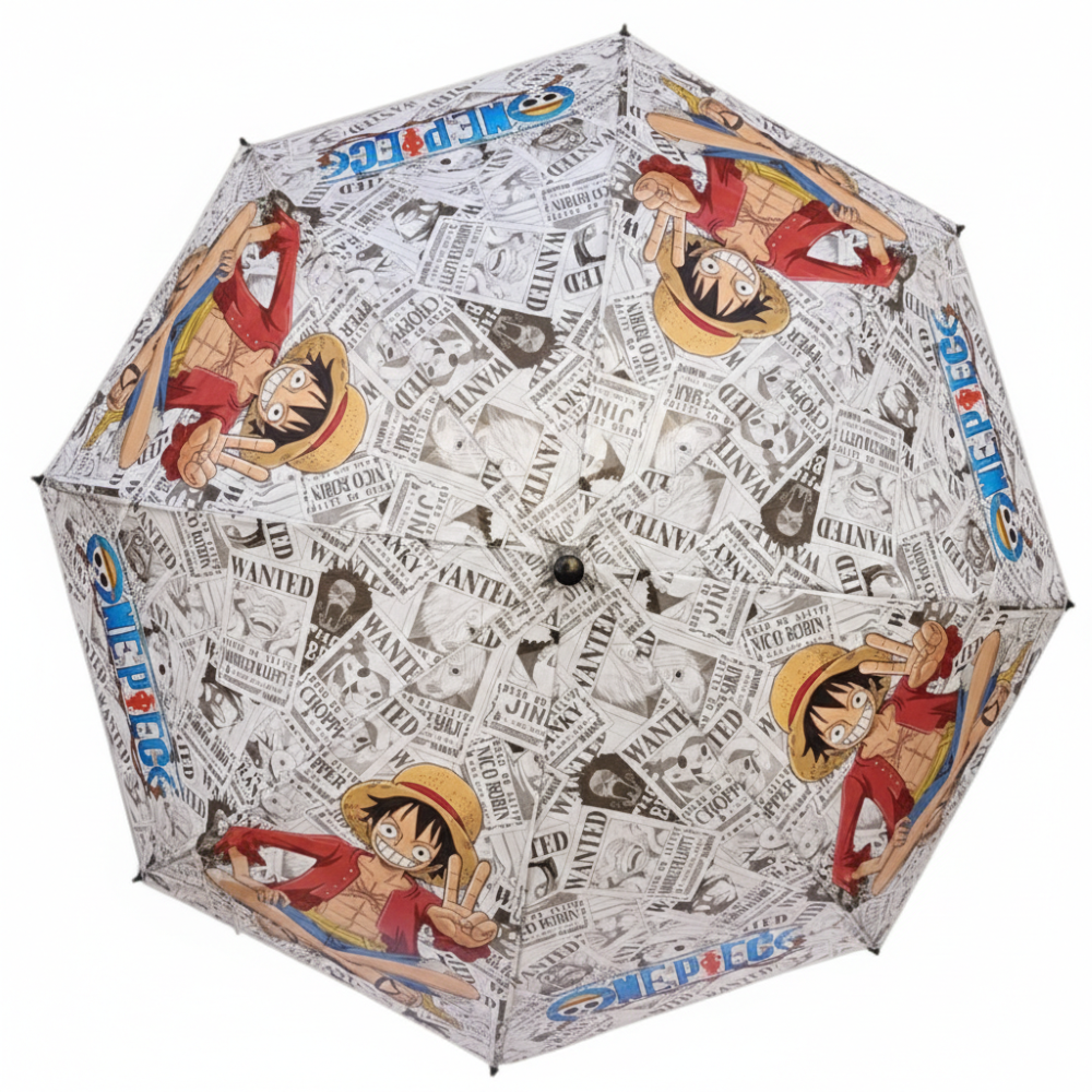 Ombrello One Piece Apertura Automatica Manico Ergonomico Accessorio per la Pioggia Bambini