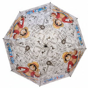 Ombrello One Piece Apertura Automatica Manico Ergonomico Accessorio per la Pioggia Bambini