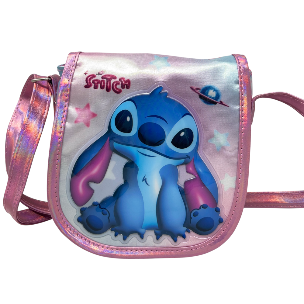 Borsa Passeggio Stitch DISNEY Borsetta 17 CM con Tracolla Regolabile- 09244