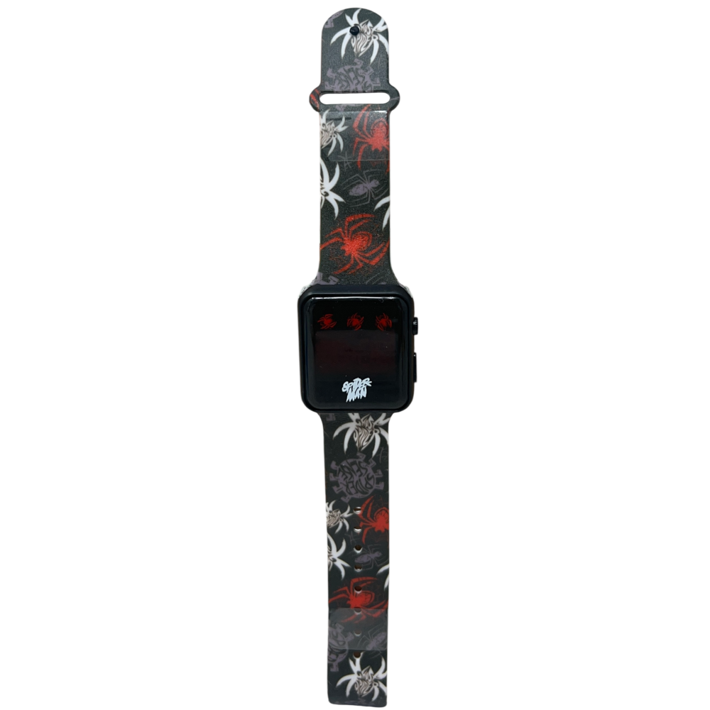 Orologio a LED Spiderman da Polso Digitale con Cinturino Regolabile - Gnt36sp
