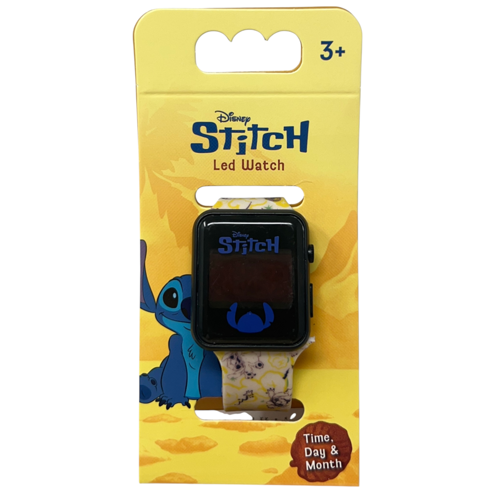 Orologio a LED Stitch da Polso Digitale con Cinturino Regolabile - Gnt36st