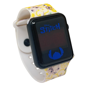 Orologio a LED Stitch da Polso Digitale con Cinturino Regolabile - Gnt36st