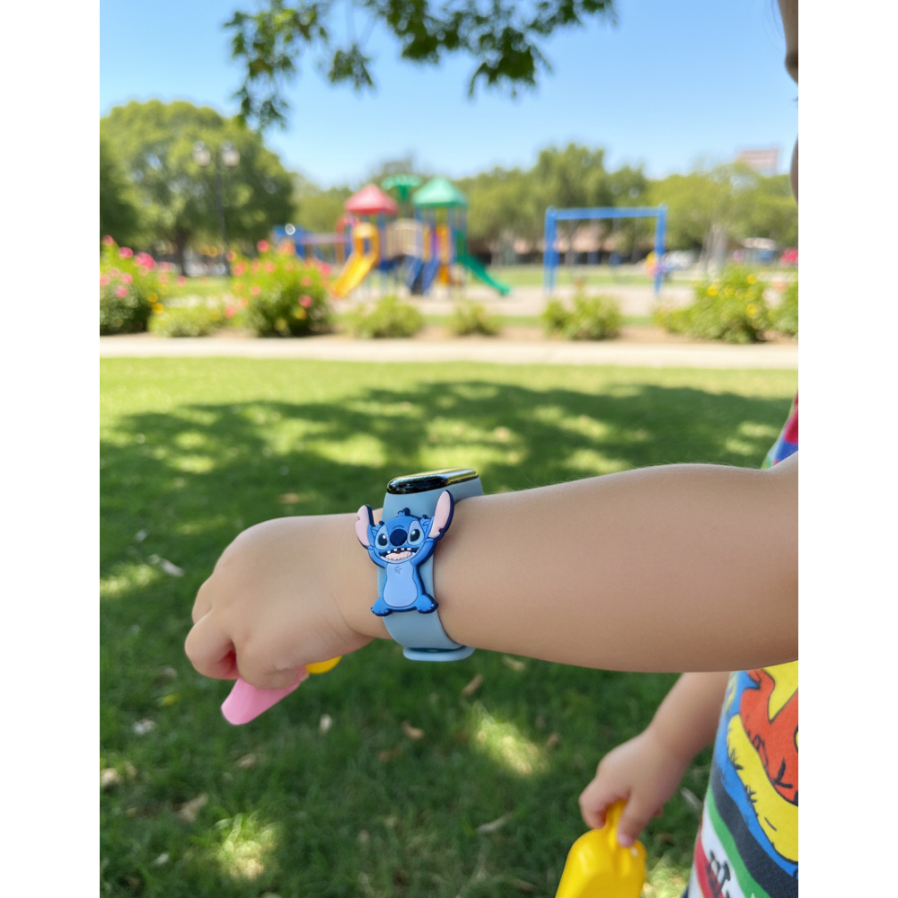 Orologio a LED Stitch da Polso Digitale con Cinturino Regolabile - Gnt49st