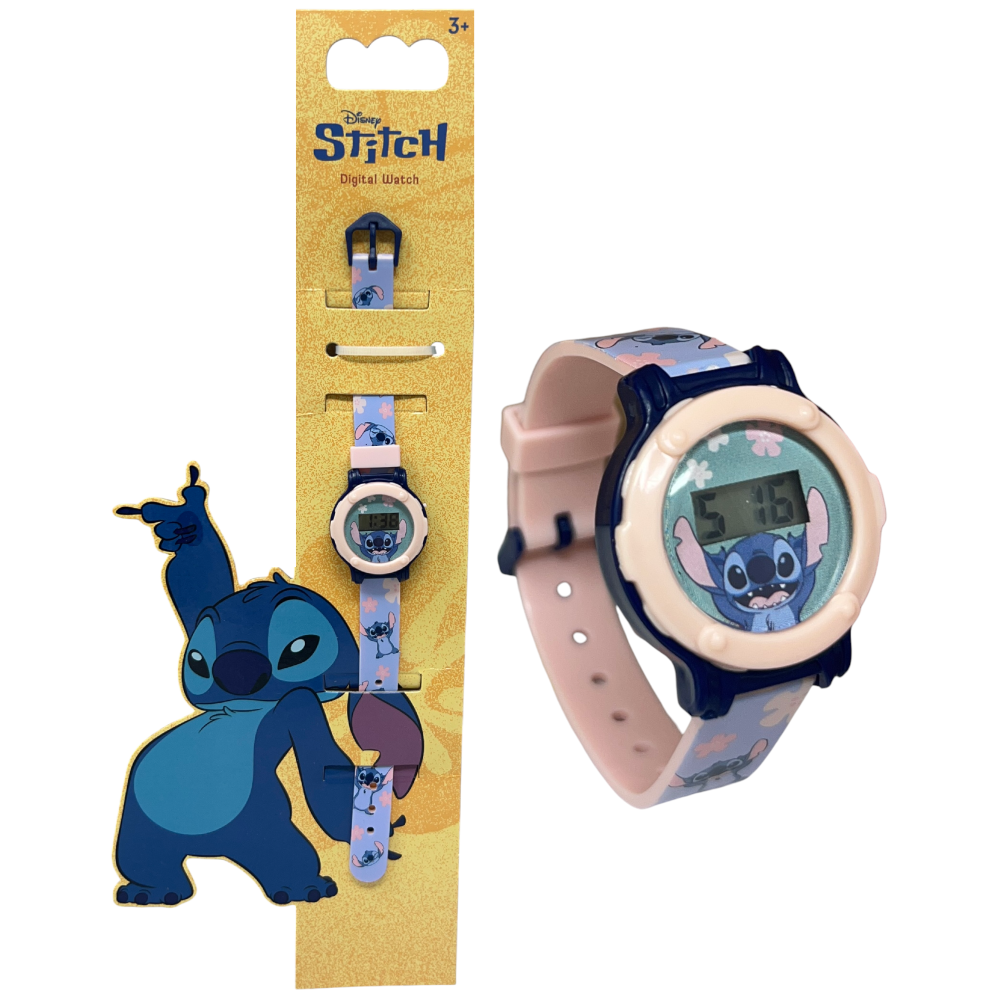 Orologio Stitch da Polso Digitale con Cinturino Regolabile - Gntnd1st