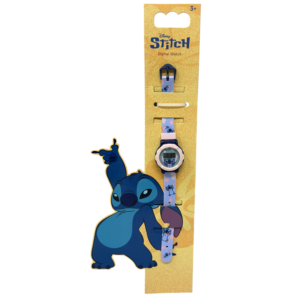 Orologio Stitch da Polso Digitale con Cinturino Regolabile - Gntnd1st