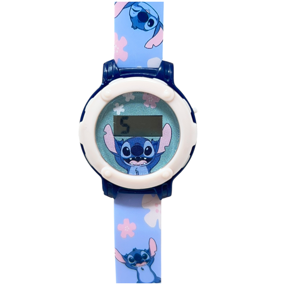 Orologio Stitch da Polso Digitale con Cinturino Regolabile - Gntnd1st