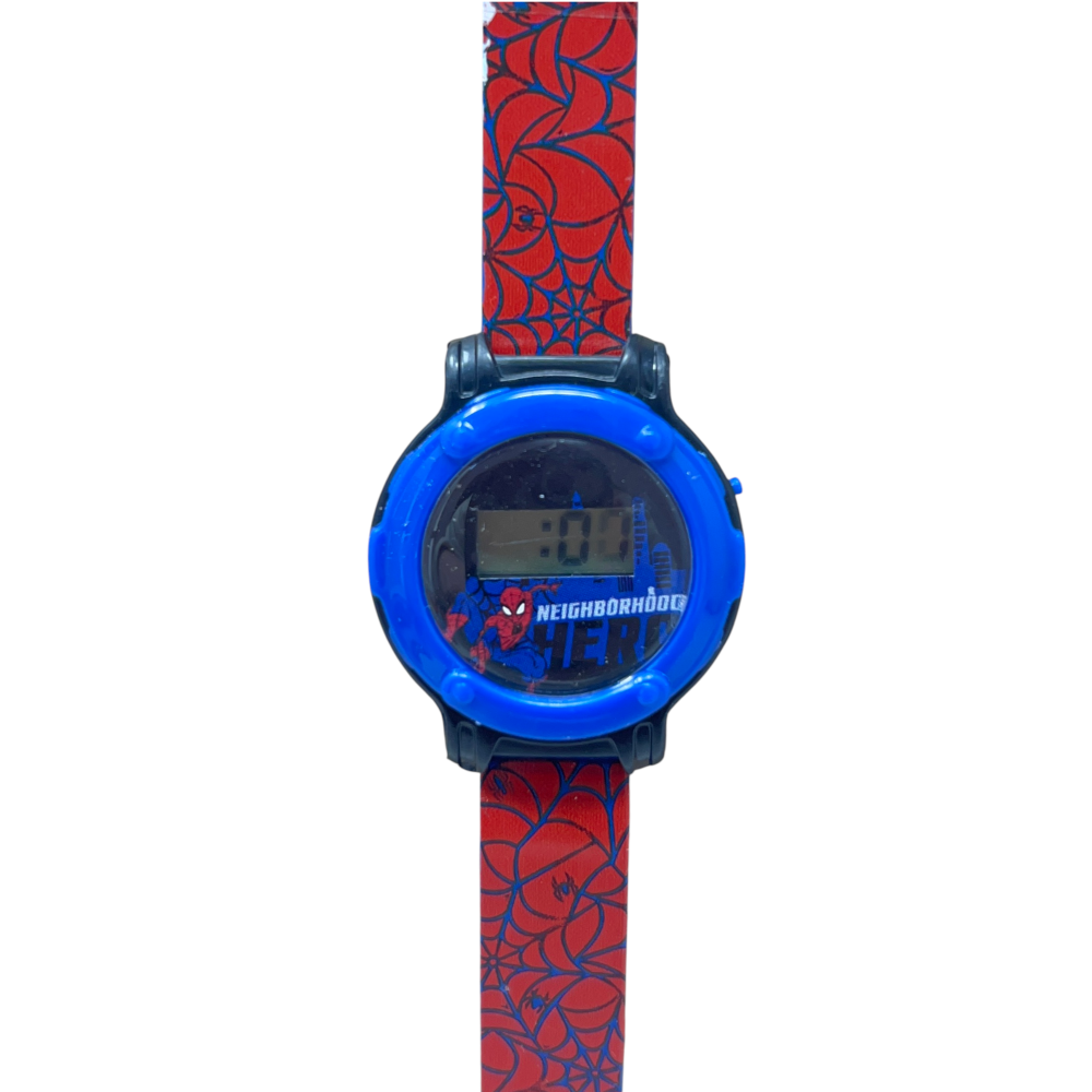 Orologio Spiderman da Polso Digitale in Salvadanaio con Cinturino Regolabile - Gntne1sp