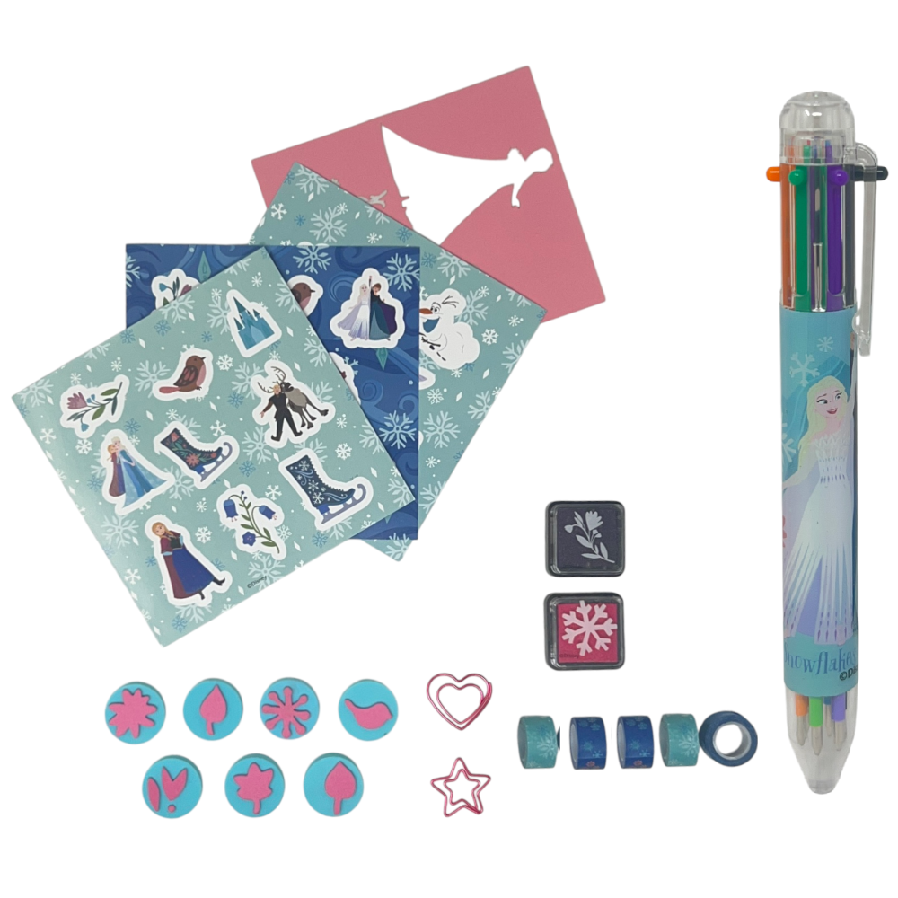Maxi Set Diario Segreto con Accessori Frozen Ii DISNEY Elsa in Confezione Regalo - Fr1305