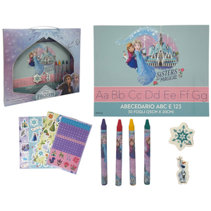 Set Apprendimento Frozen Abecedario con Accessori in Confezione Regalo - Fr1307
