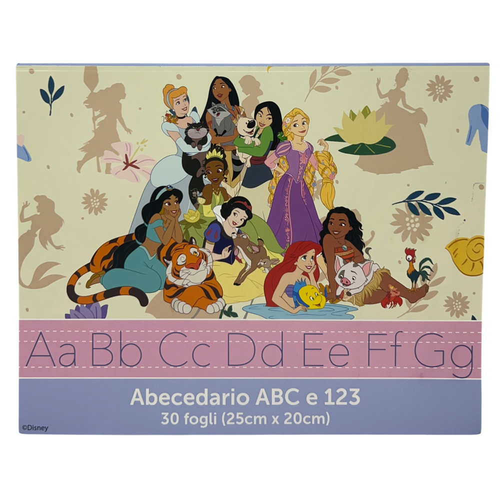 Set Apprendimento Principesse Abecedario con Accessori in Confezione Regalo - Pr1307