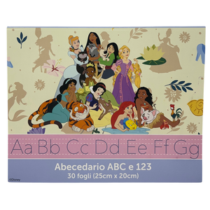Set Apprendimento Principesse Abecedario con Accessori in Confezione Regalo - Pr1307