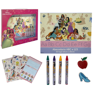 Set Apprendimento Principesse Abecedario con Accessori in Confezione Regalo - Pr1307