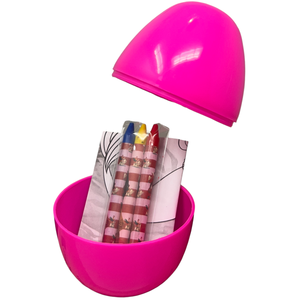 Mini Uovo con Sorpresa Principesse Ovetto con Kit da Colorare - Pr1333