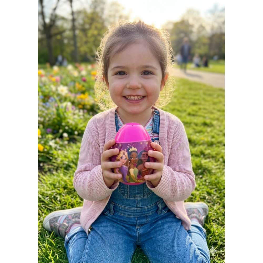 Mini Uovo con Sorpresa Principesse Ovetto con Kit da Colorare - Pr1333