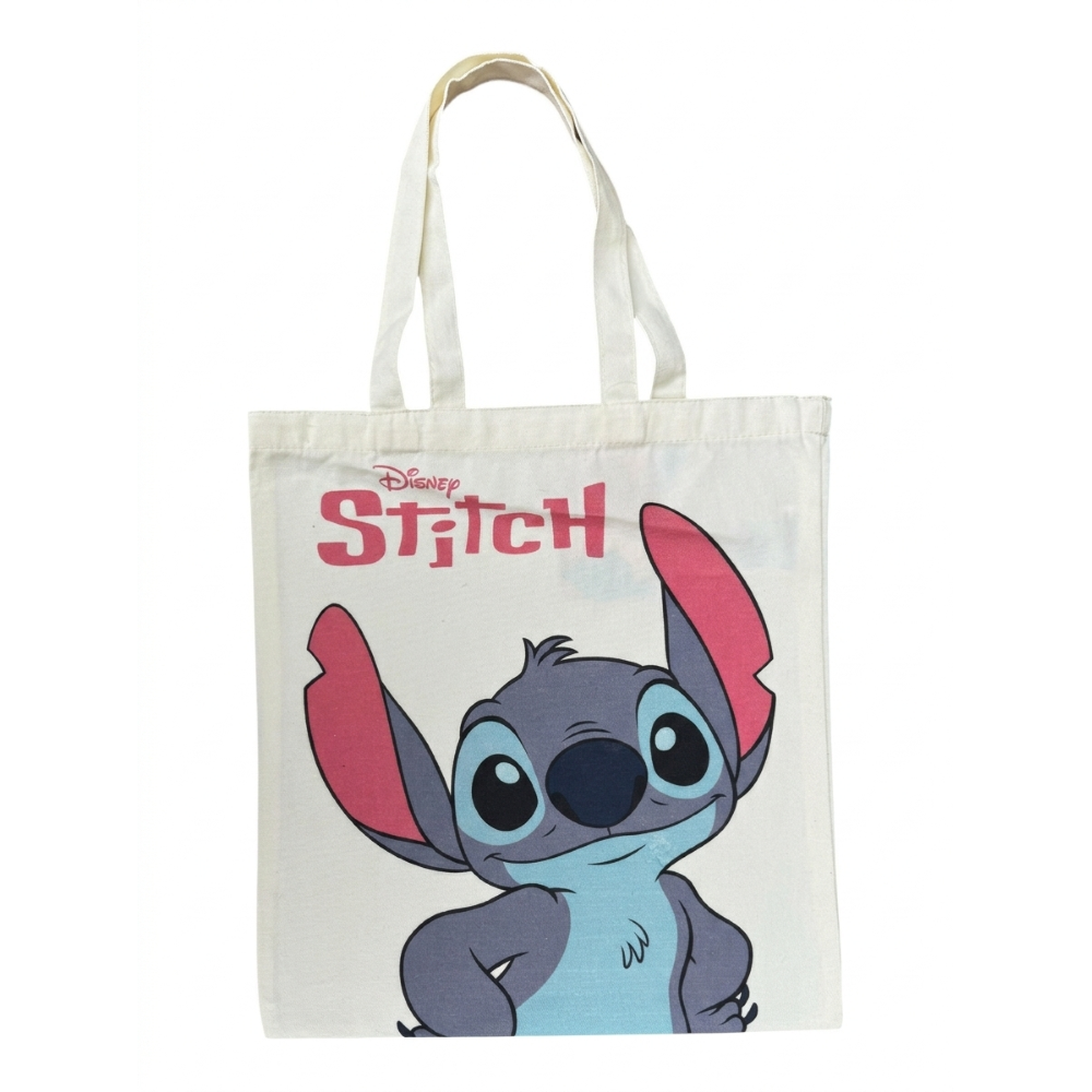Borsa in Tela Riutilizzabile Stitch DISNEY Borsa Shopper Multifunzione - Nw1427