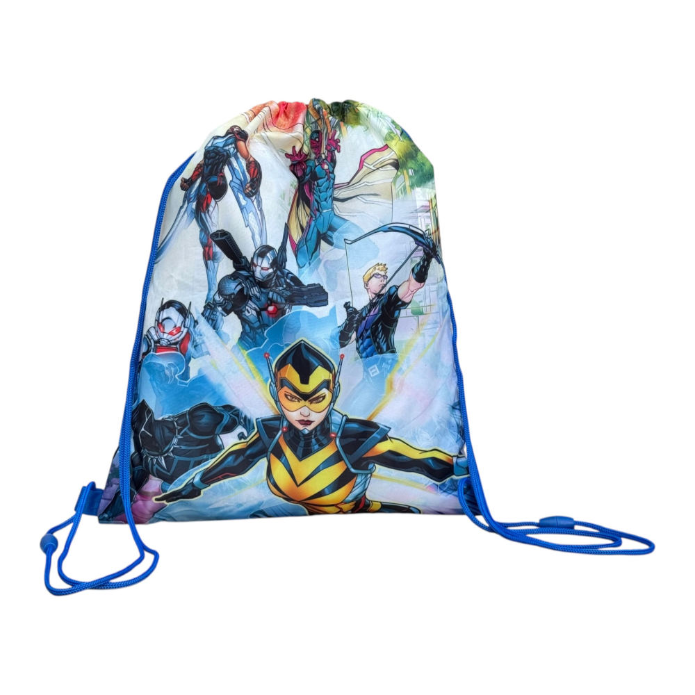 Sacca Avengers MARVEL Supereroi Borsa Tempo Libero Palestra Cm. 38x29 - M01512mc