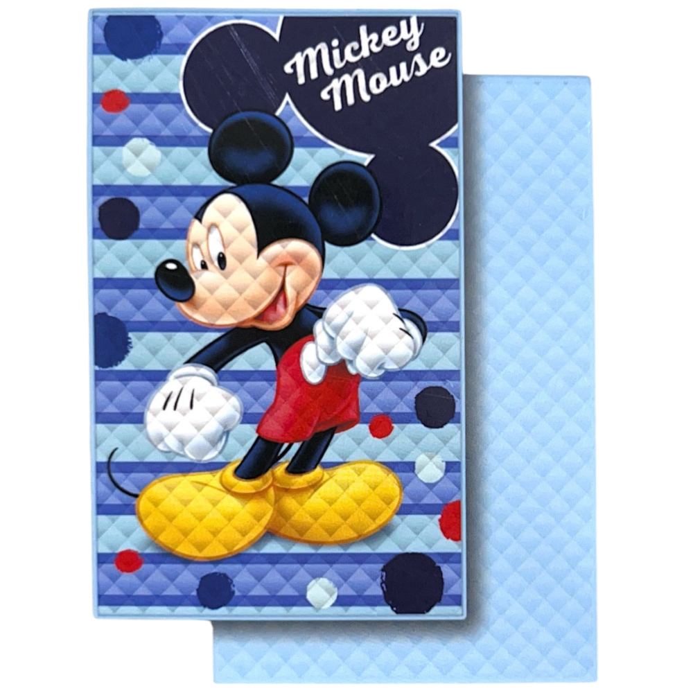 Trapuntino Topolino DISNEY Coperta Copriletto Trapuntato 100 Gsm Letto Singolo 150x250 CM - Je14380ad