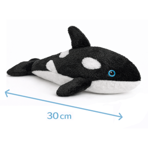 Peluche Orca Grs Cm. 30 Plastica Reciclata Lelly - 800054