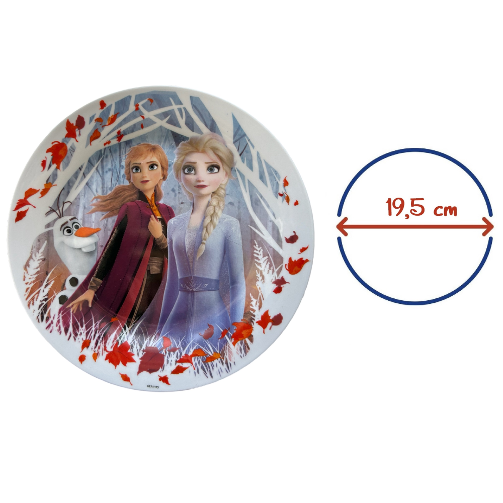 Piatto Piano in Ceramica Frozen DISNEY - 10094547