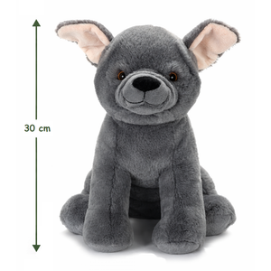 Peluche Cane French Bulldog Grs Cm. 30 Plastica Reciclata Lelly - 800213