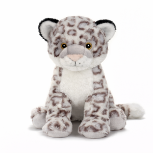 Peluche Leopardo Delle Nevi Grs Cm. 30 Plastica Reciclata Lelly - 800067